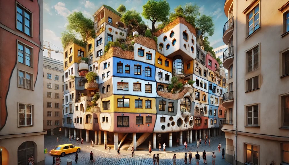 Casa Hundertwasser en Viena: El Edificio Más Colorido y Original Que No Puedes Perderte