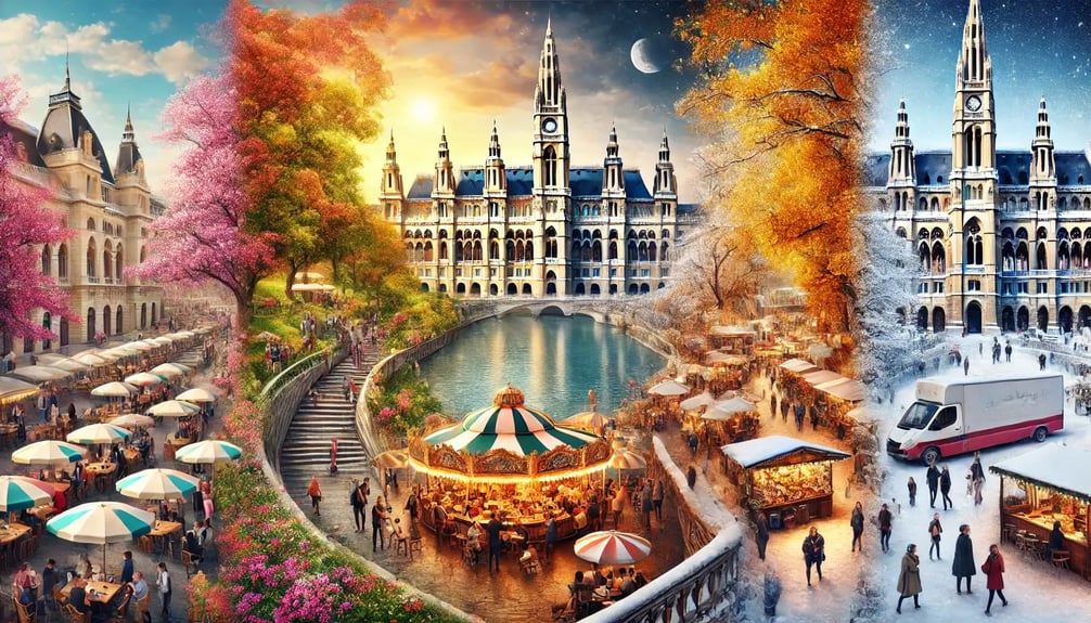 Cómo es el clima de Viena en cada estación del año 🌤️❄️🌸🍂
