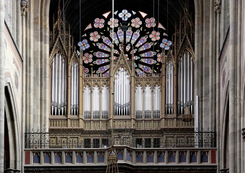 06 - Votivkirche de Viena Órgano de tubos - Viaje a Viena