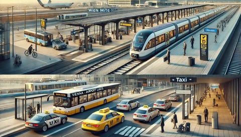 Guía de transporte del aeropuerto al centro de Viena ✈️🚆