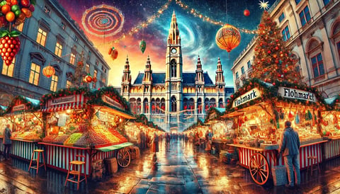 Los mejores mercados y ferias de Viena para explorar 🛍️🍎✨