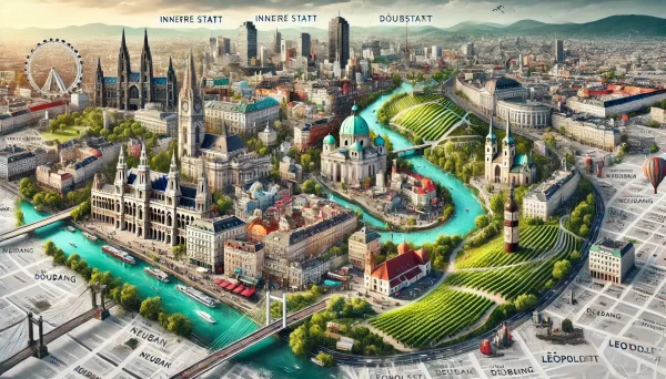Descubra los 23 distritos de Viena