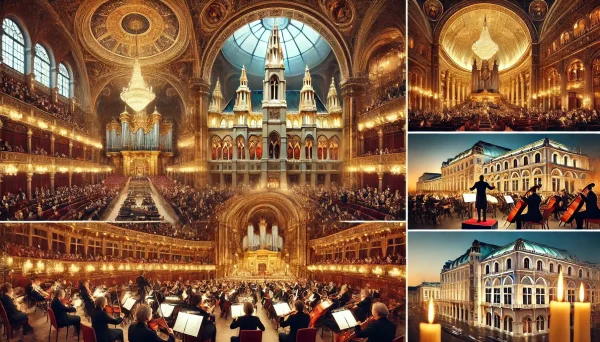 Dónde ver los famosos conciertos de música clásica en Viena